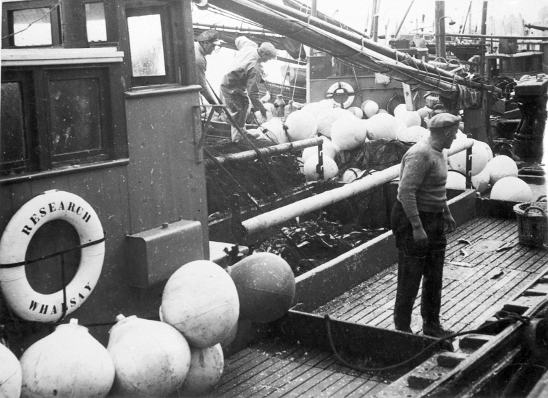 On Board the 'Research' LK62. Zulu boat now housed in the museum.