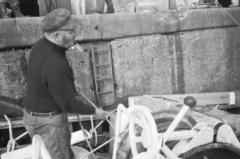 Skipper Cecil Finn, Ayr, 1984